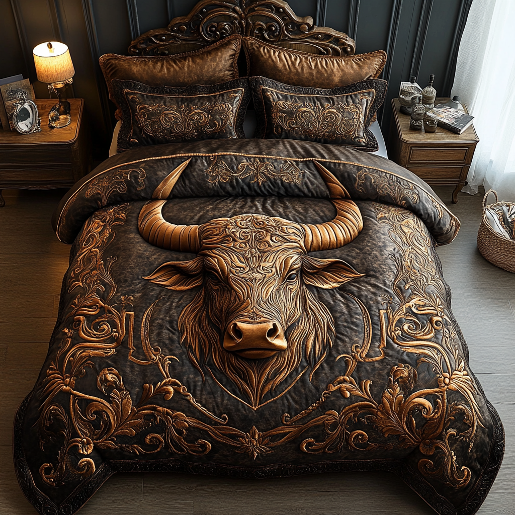Taurus Quilted Bedding Set Cute Bed Sheets For Teens Mothers Day Gift For My Daughter
