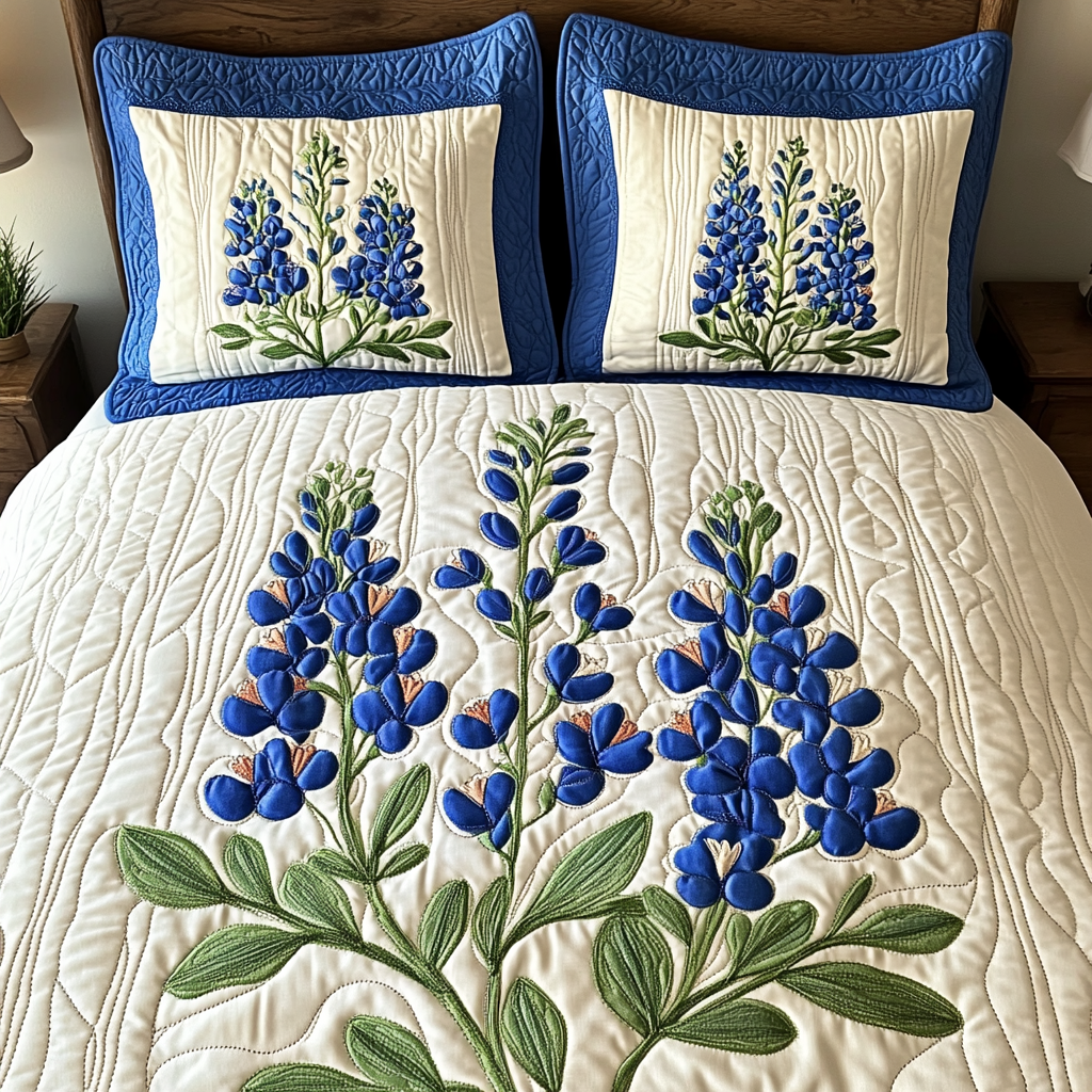 Texas Heritage Quilted Bedding Set Best Bed Sheet Set Texas Gifts For Him