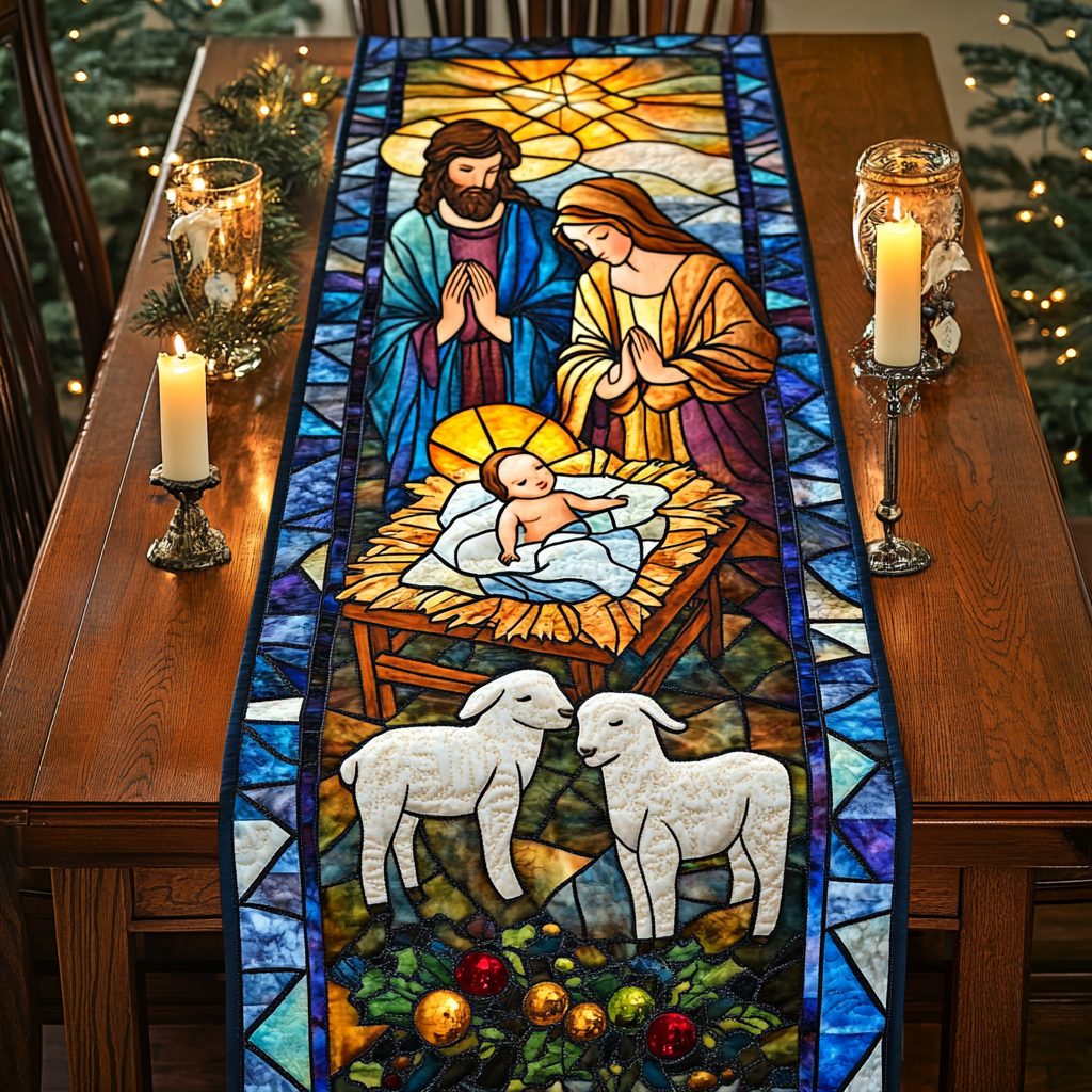 The Season The Reason Quilted Table Runner Christmas Table Runner Decor Christmas Gifts For Mum