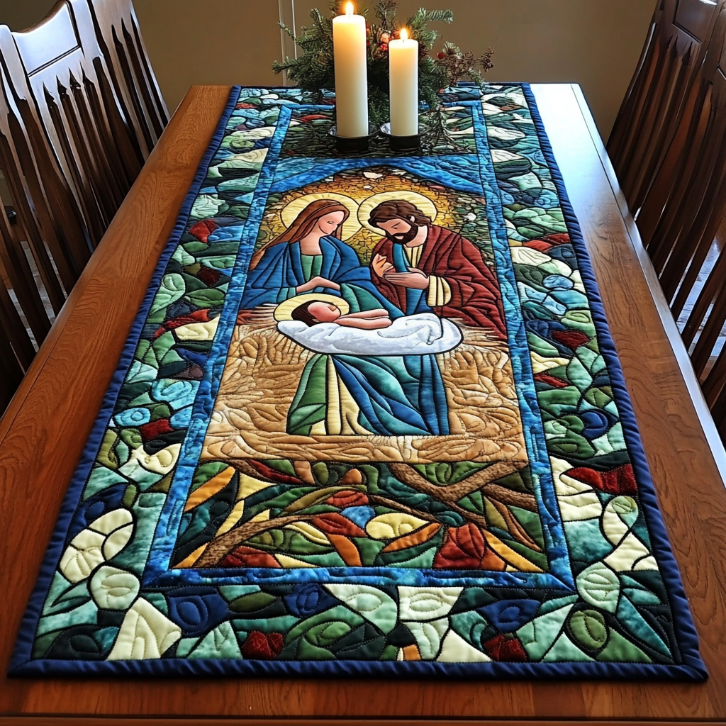 The Season The Reason Quilted Table Runner Christmas Themed Table Runner Christmas Gift Ideas For Wife