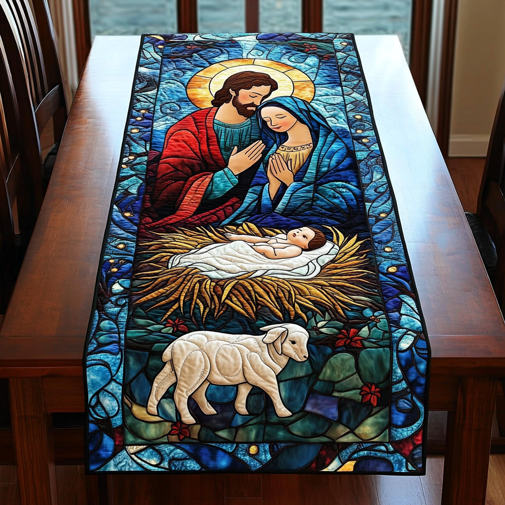 The Season The Reason Quilted Table Runner Elegant Christmas Table Runners Christmas Gifts For Him