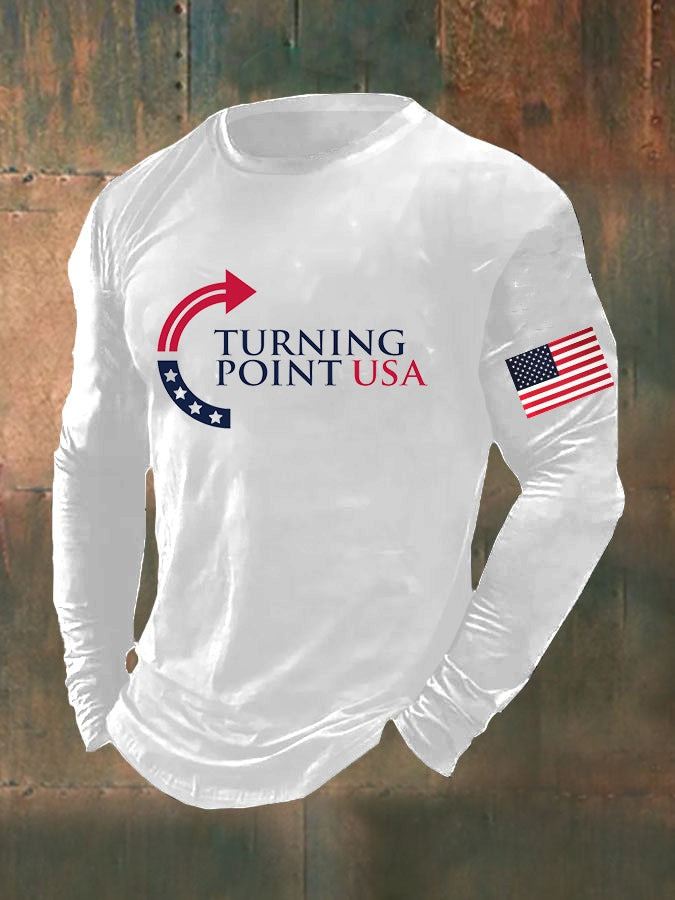 The Turning Point USA Men's Polo Shirt RIP Charlie Kirk TPUSA Merch Clothing For Sale - Image 6