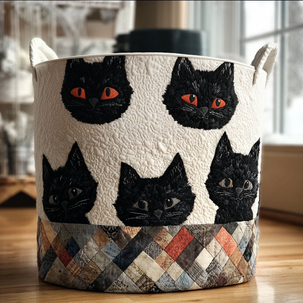 The Watching Eyes Quilted Laundry Basket Coolest Laundry Baskets Awesome Housewarming Gifts