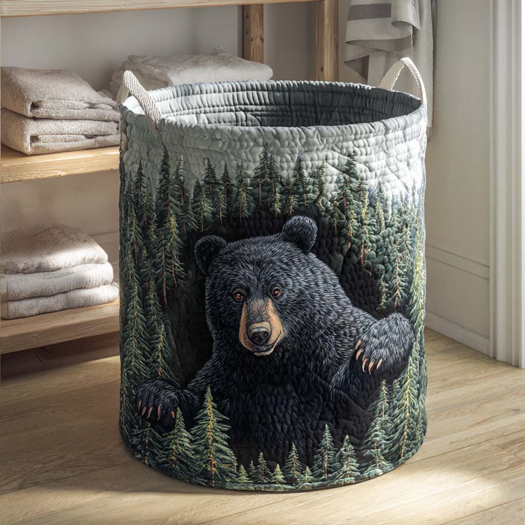 Timber Guardian Quilted Laundry Basket Home Decor Last Minute Father's Day Gifts
