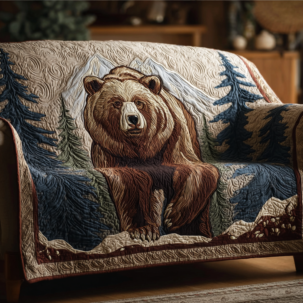 Timber Soul Quilted Sofa Cover Sofa Couch Cover Special Gifts For Dad From Son