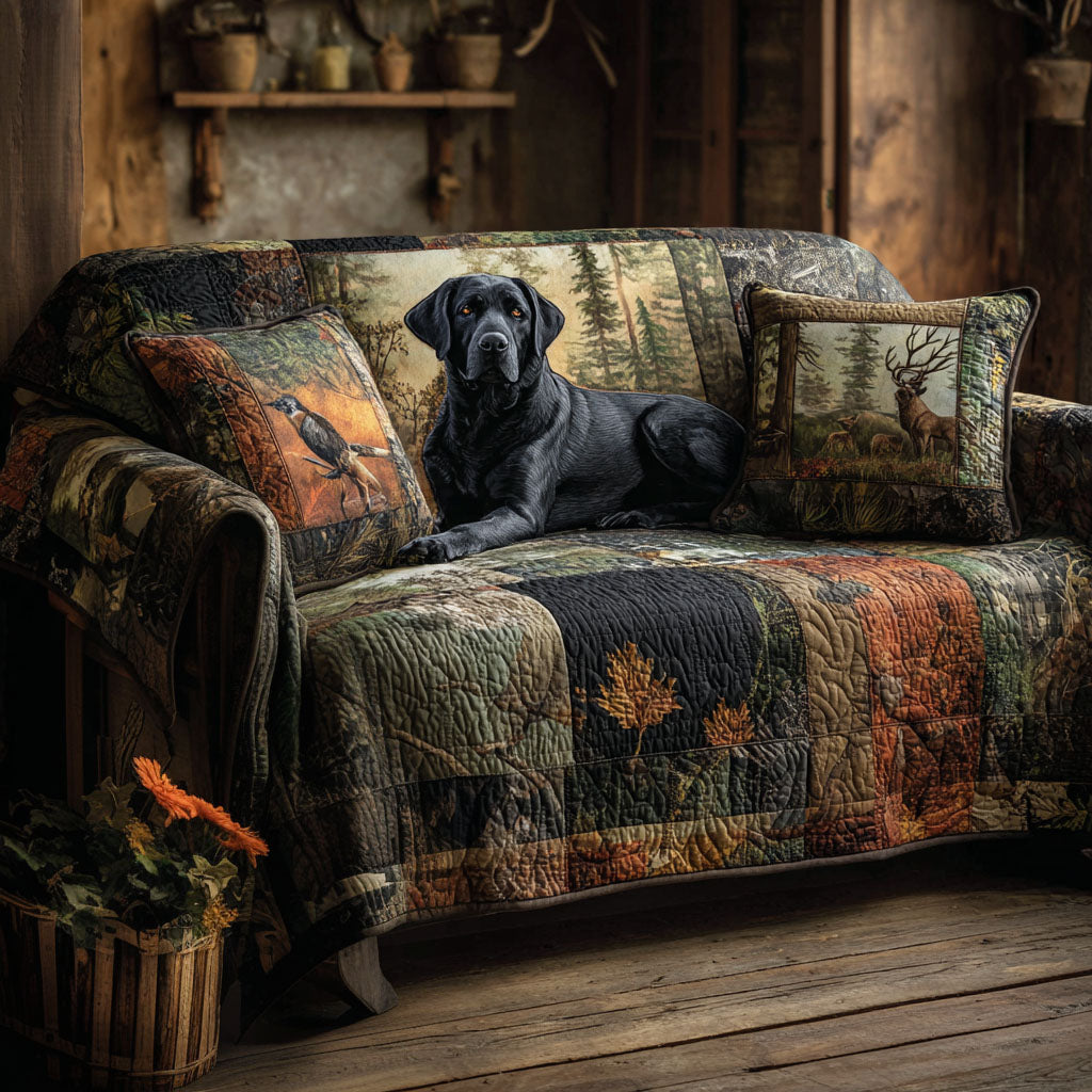 Timber Trail Lab Quilted Sofa Cover Couch And Sofa Covers Good Gifts For Dog Lovers