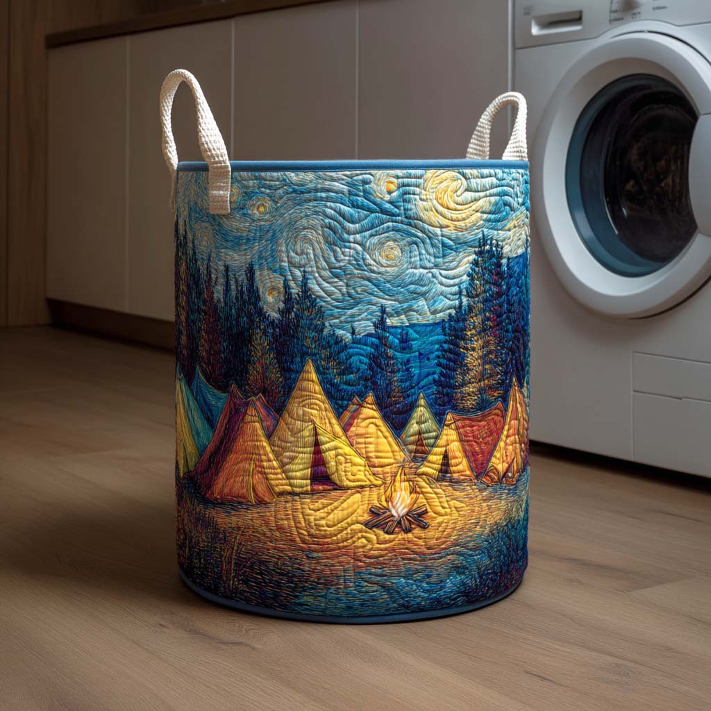 Trail Haven Quilted Laundry Basket Laundry Room Decor Father's Day Presents For Dad Ideas