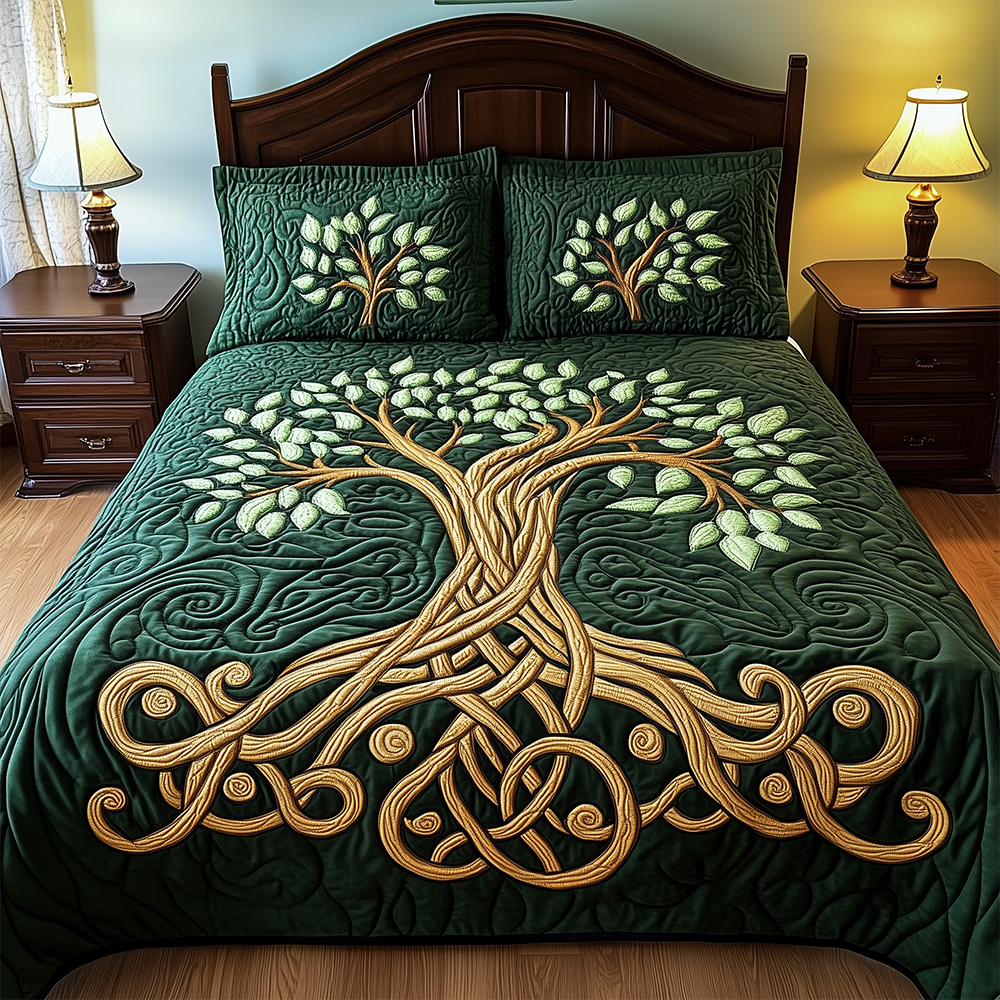 Tree Of Life Quilted Bedding Set Best Bedsheets Tree Of Life Merchandise