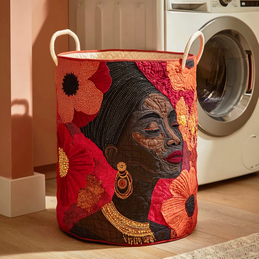 Tribal Beauty Quilted Laundry Basket Room Decor Mother S Day Gift Ideas