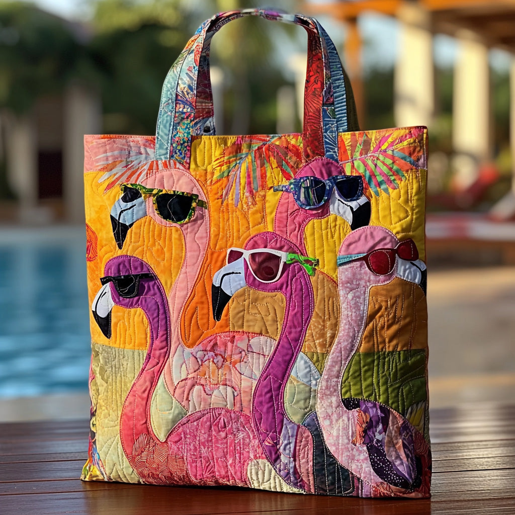 Tropical Sass Quilted Tote Bag Best Shoulder Handbags Gifts For Mom In Law