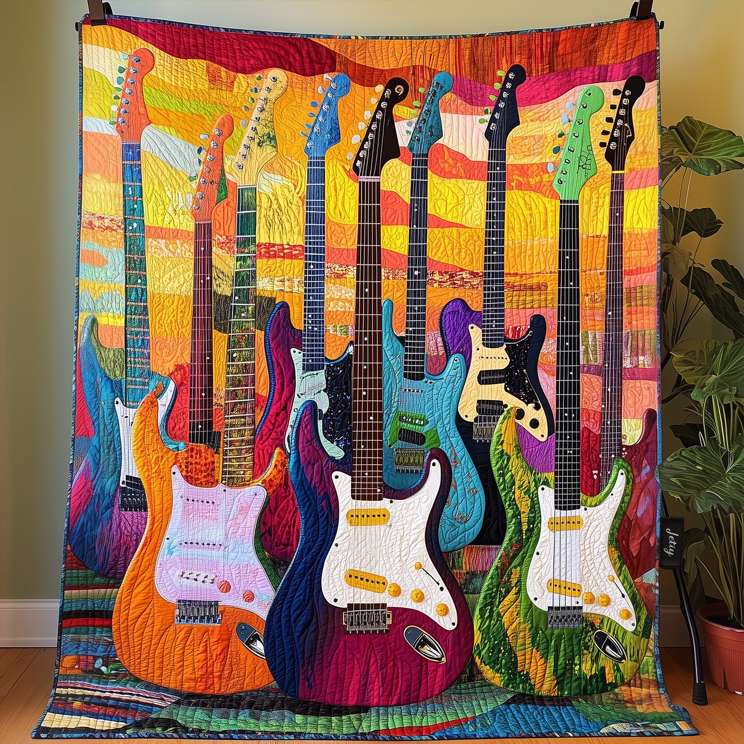 Tuned Frequencies Quilted Blanket Bedding Decor Gifts For Mother In Law