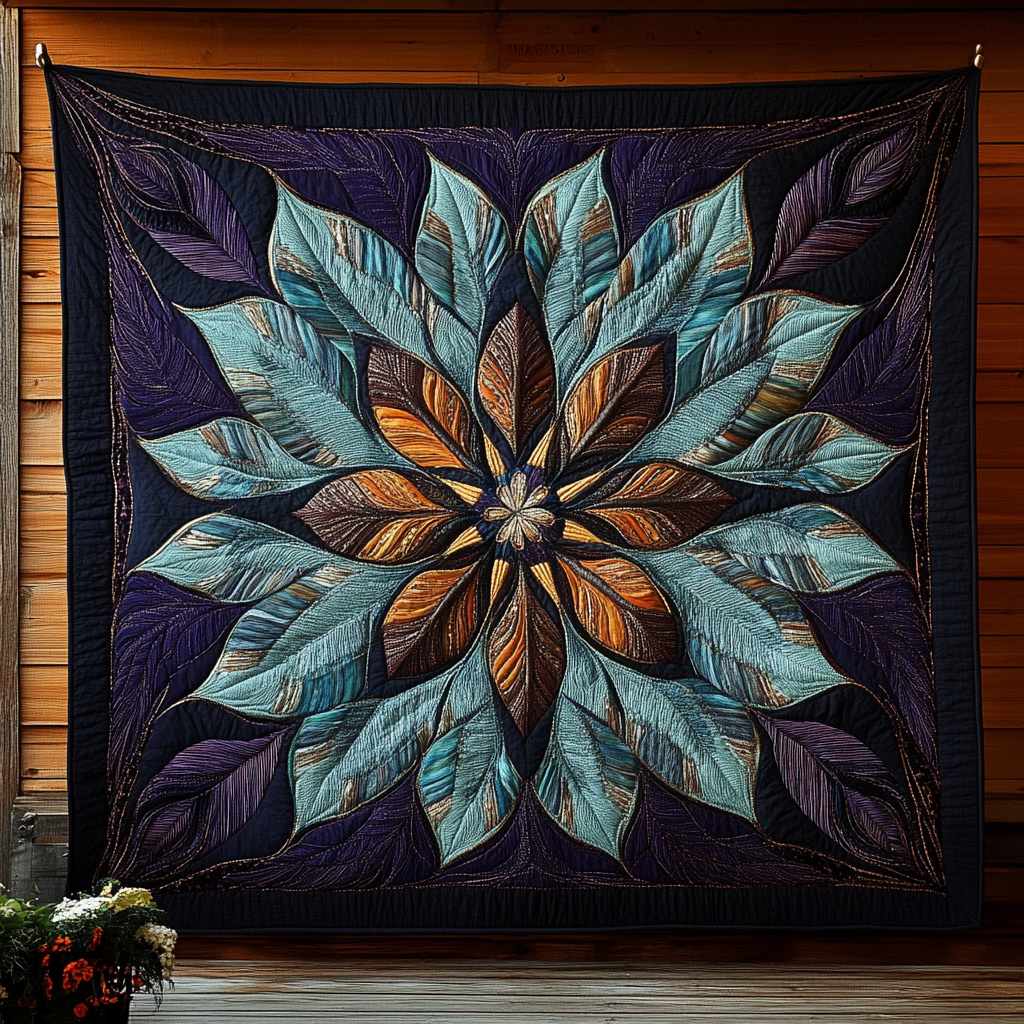 Twilight Garden Quilted Blanket Bed Decorations Top Mother's Day Gifts