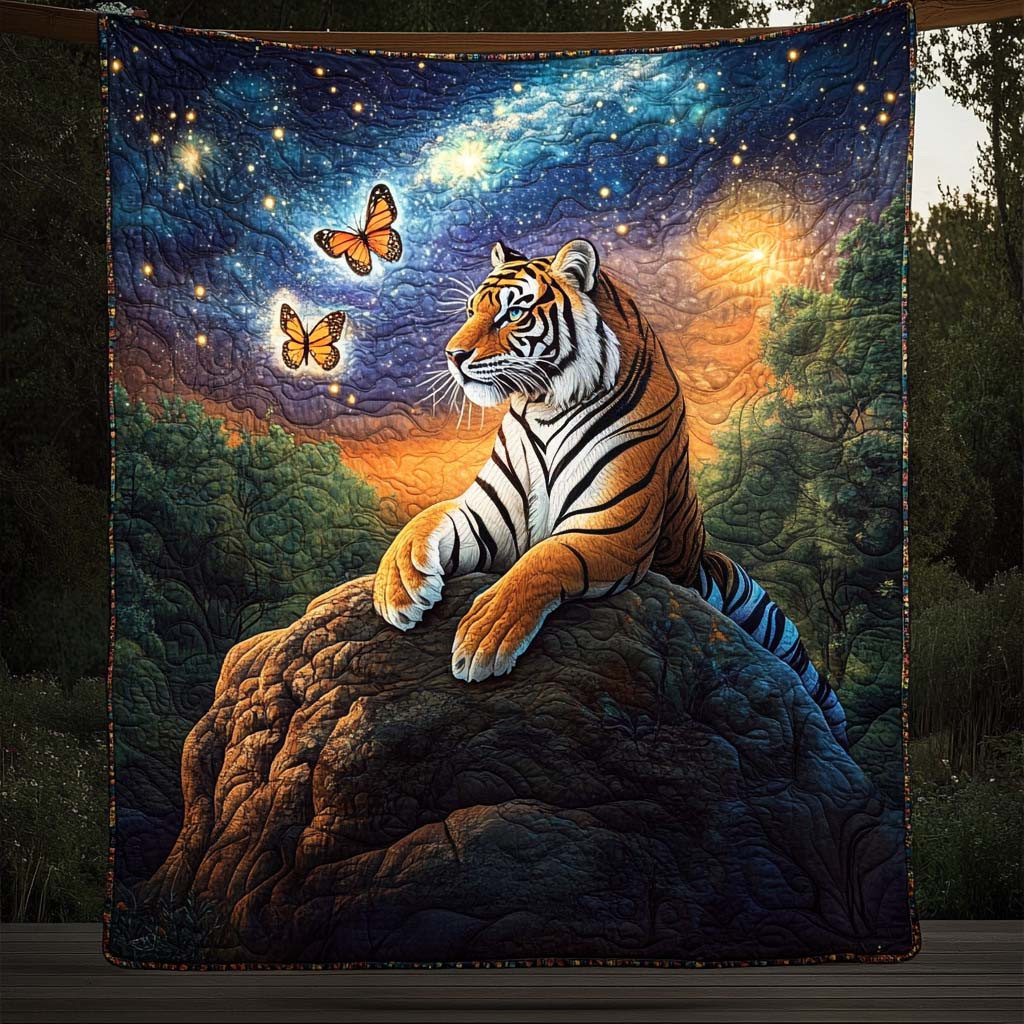 Twilight Majesty Quilted Blanket King Comforter Sets Father's Day Presents For Husband