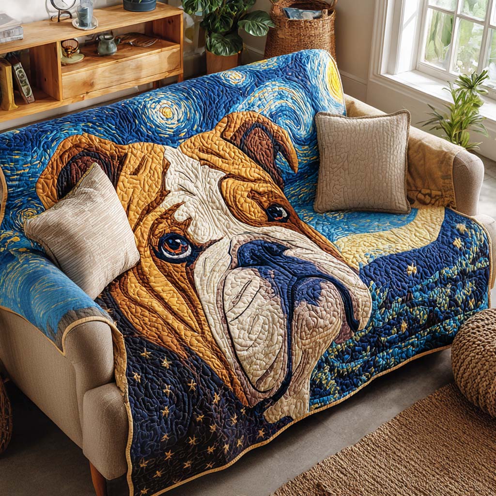 Under the Starry Gaze Quilted Sofa Cover Slipcover Couch Covers Xmas Gifts For Sister In Law