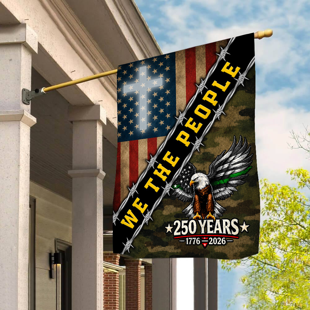 US 250 Years Of Freedom 1776 2026 Eagle Flag Best Patriotic Decor Gift For Patriots
