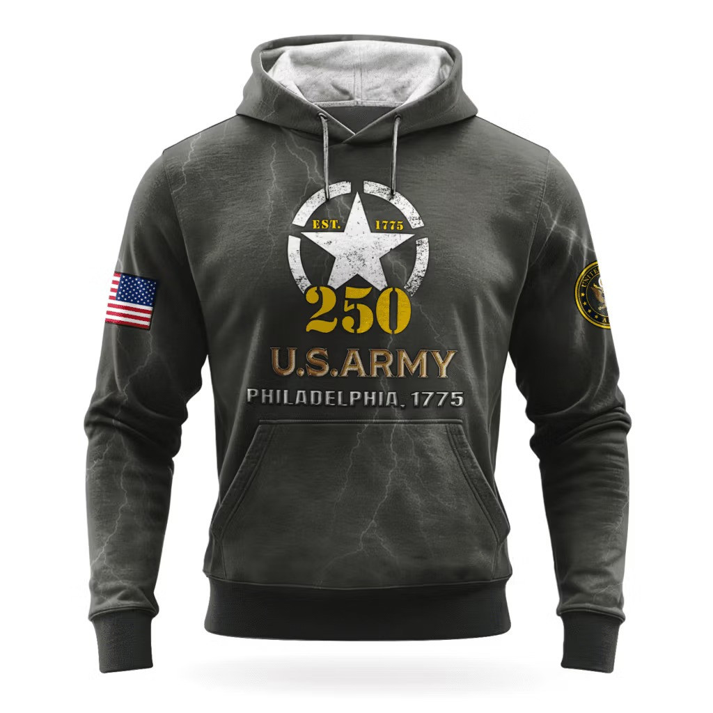 US Army This We'll Defend 250Th Anniversary Hoodie 1775 2025 Best Gift For Army Veteran