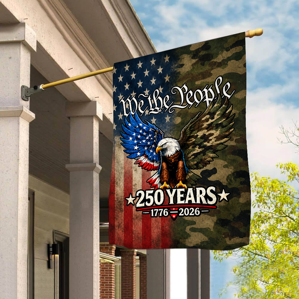 USA 250Th Anniversary 1776 2026 We The People Flag Independence Day 2026 Flag