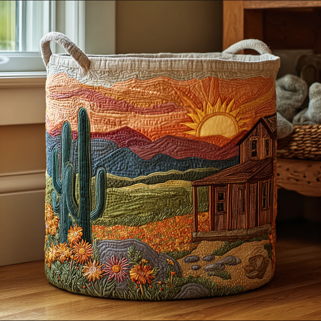Valley Spirit Quilted Laundry Basket Foldable Clothes Hamper Mothers Day Gift Ideas Last Minute