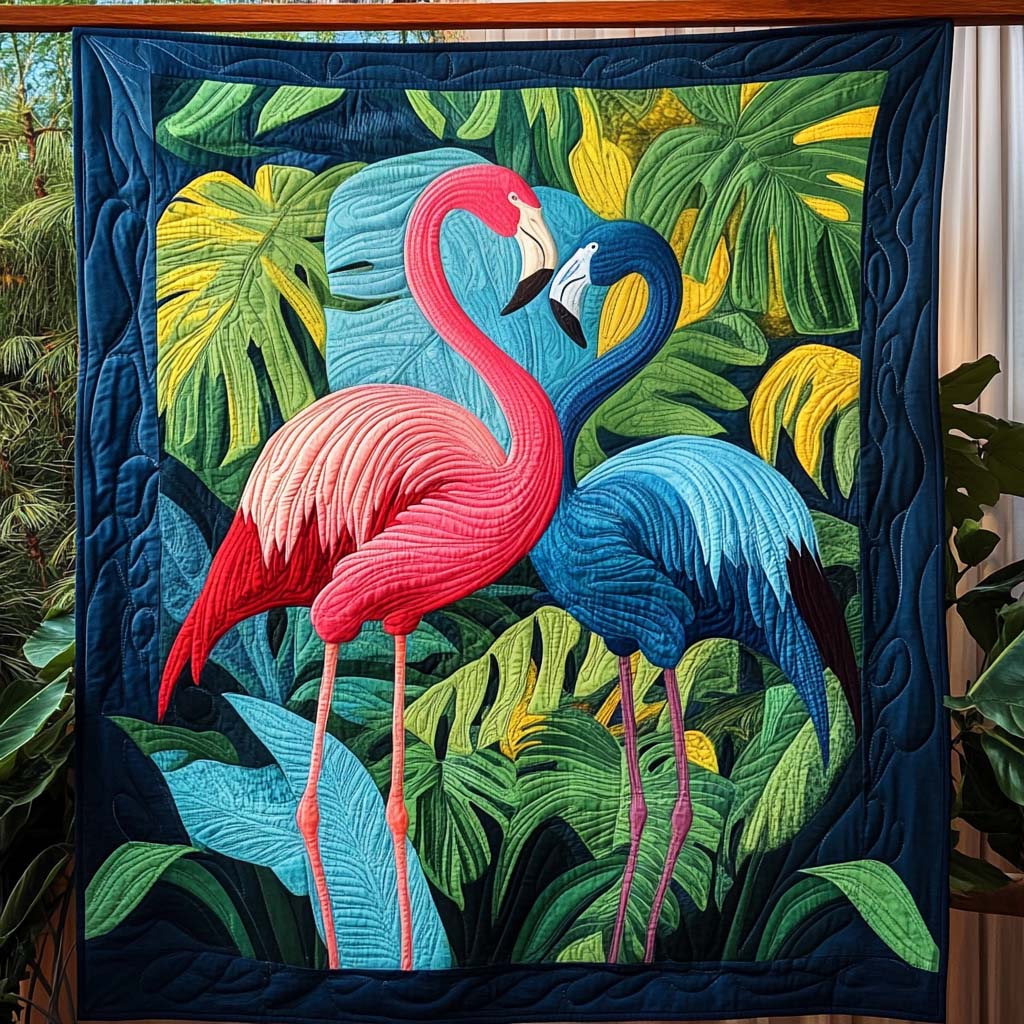 Vibrant Flamingo Quilted Blanket Nice Bed Sheet Sets Awesome Flamingo Gifts
