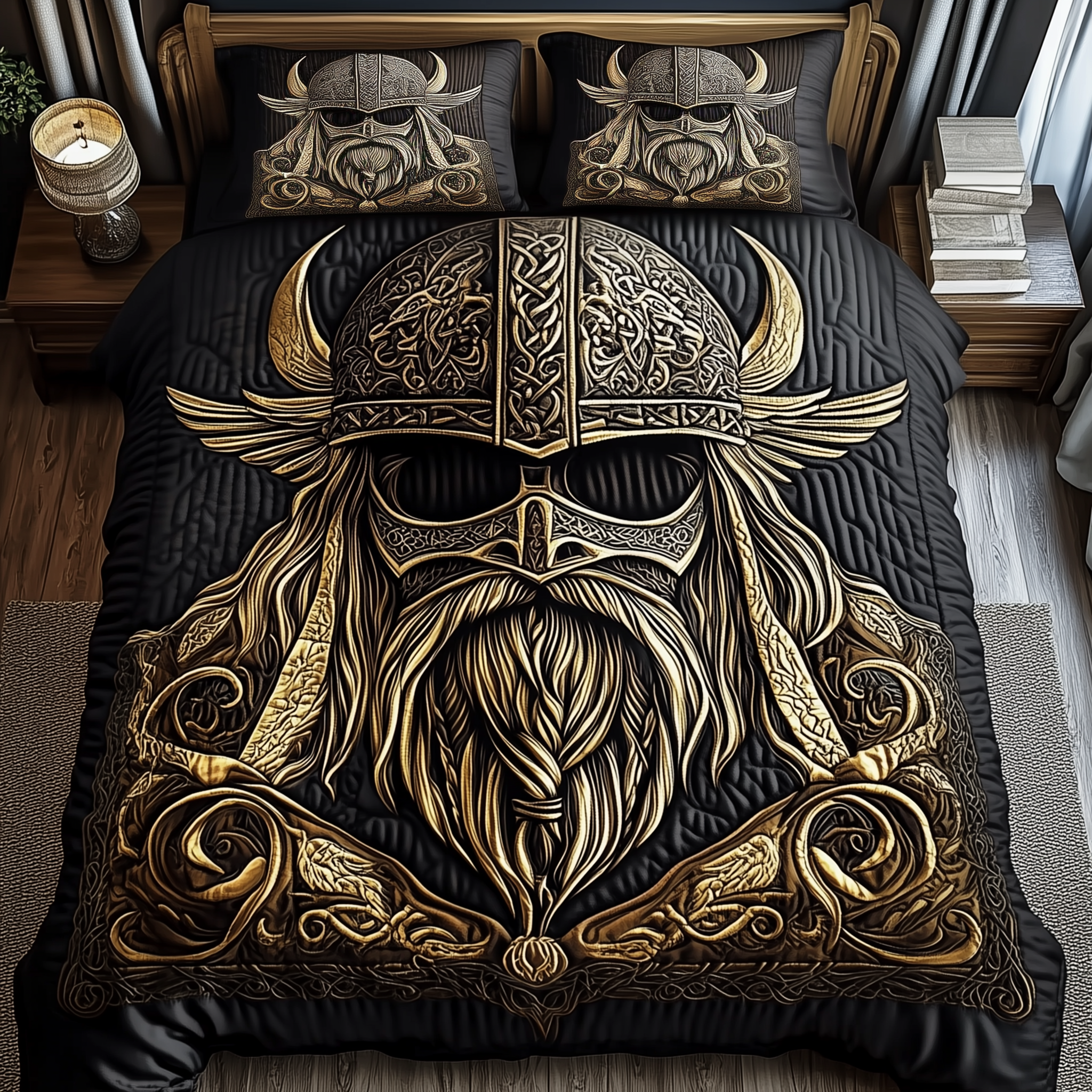 Viking Quilted Bedding Set Great Sheet Sets Gifts For Your Mom