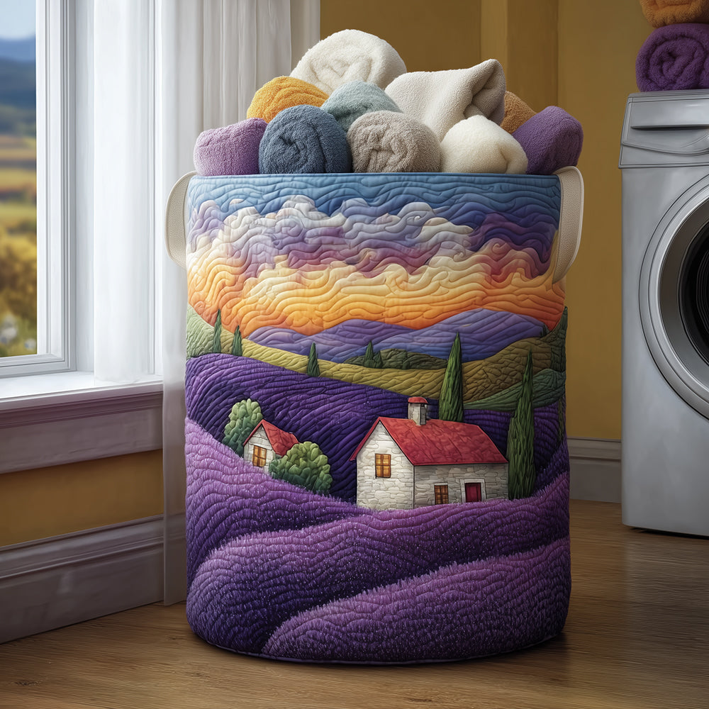 Violet Fields Quilted Laundry Basket Decor Laundry Basket Good Mothers Day Ideas
