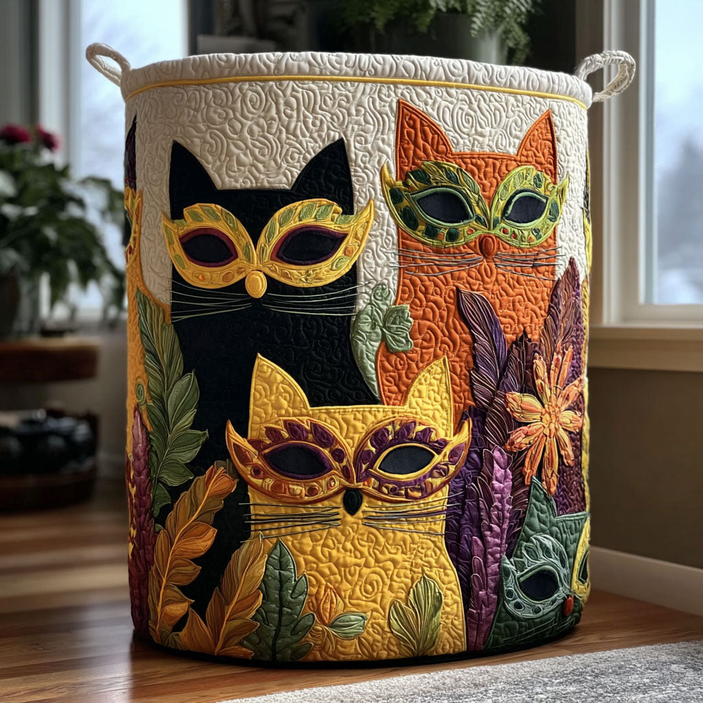 Voodoo Whiskers Quilted Laundry Basket Unique Laundry Hamper Ideas Good New House Gifts