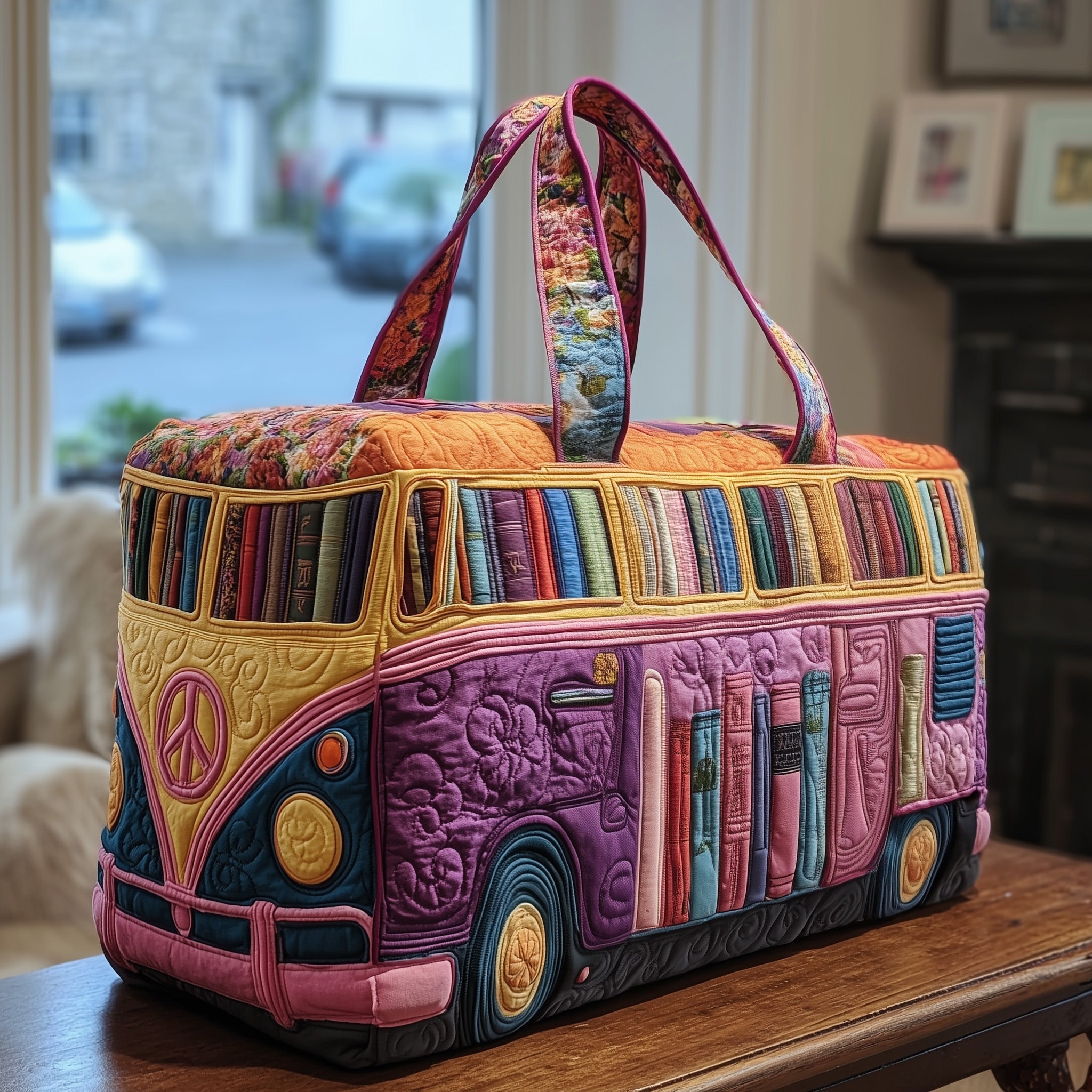 Wander Van Quilted Duffle Bag Duffel Weekender Bag Presents For Mother In Law