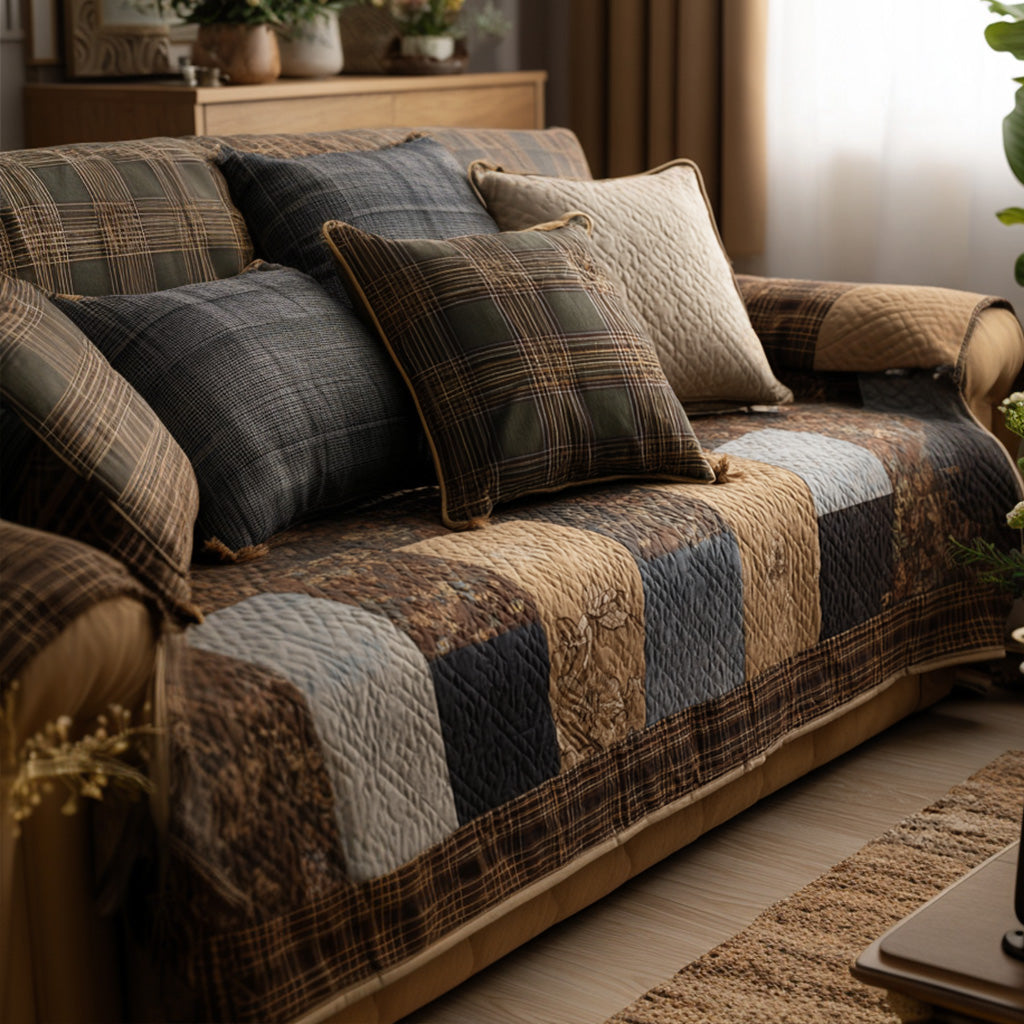 Warm Homestead Quilted Sofa Cover Best Sofa Covers Great Family Gifts