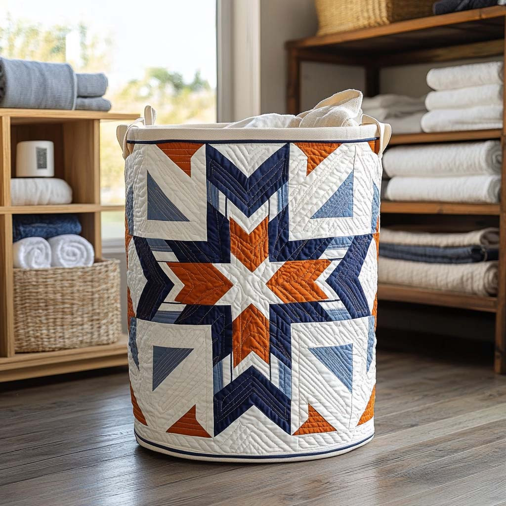 Western Canyon Quilted Laundry Basket Modern Laundry Hamper Christmas Ideas For Wife