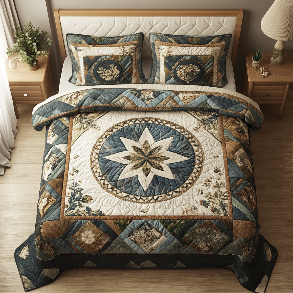 Whispered Petals Quilted Bedding Set Best Bedsheets Best Mother's Day Gifts For First Time Mom