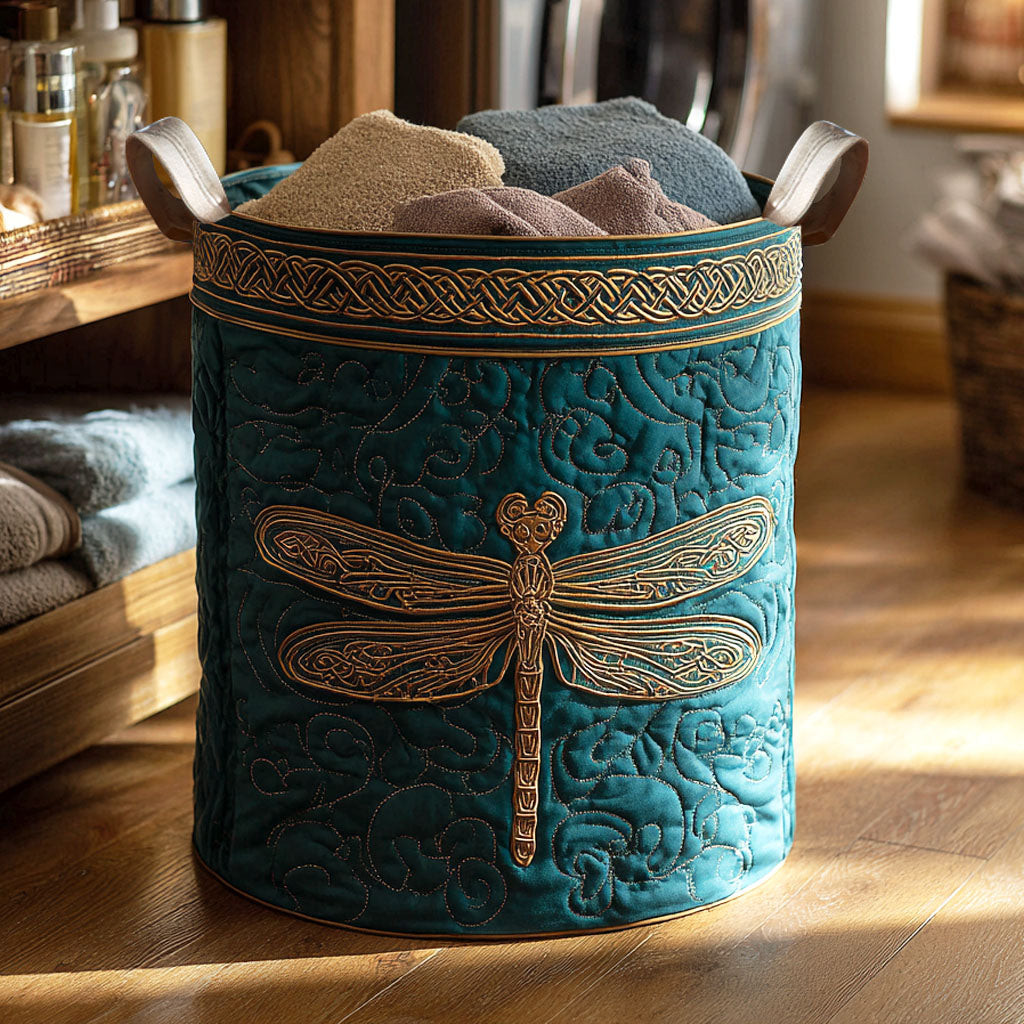 Whispering Wings Quilted Laundry Basket Best Dirty Clothes Hamper Items Stuff For DragonLovers