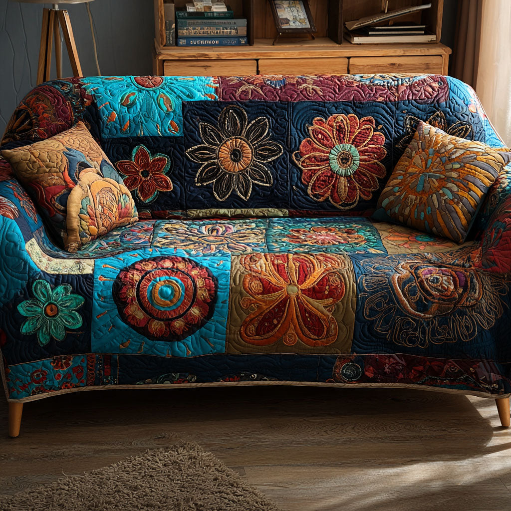 Wild Soul Path Quilted Sofa Cover Best Sofa Covers Hippy Gift Ideas