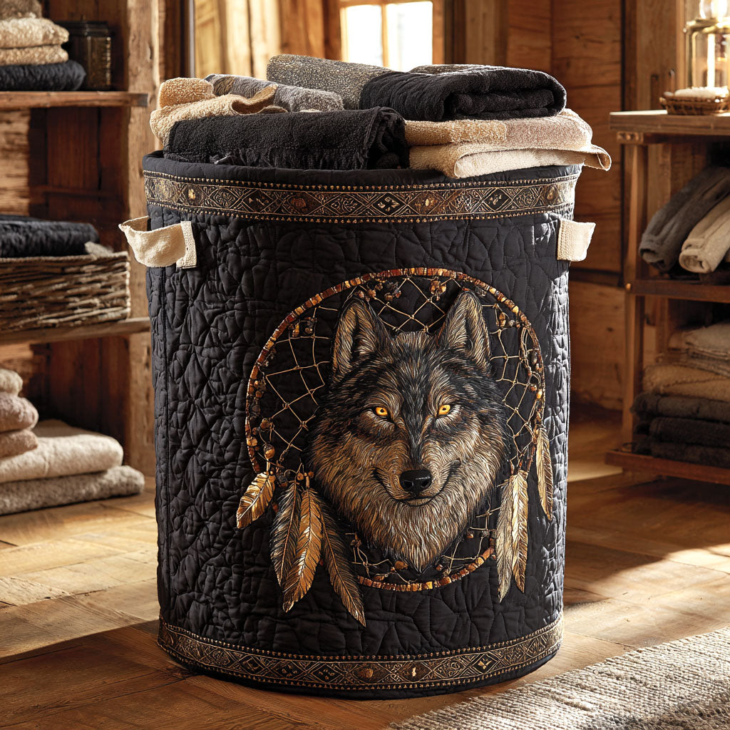 Wild Tracker Quilted Laundry Basket Laundry Room Ideas Native American Wedding Gifts
