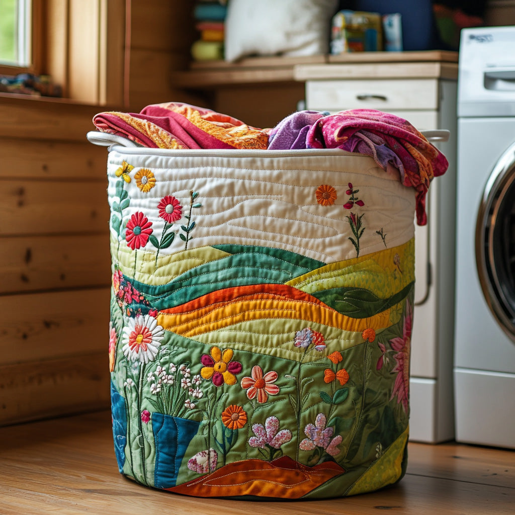 Wildflower Hills Quilted Laundry Basket Unique Laundry Hamper Ideas Target Housewarming Gifts