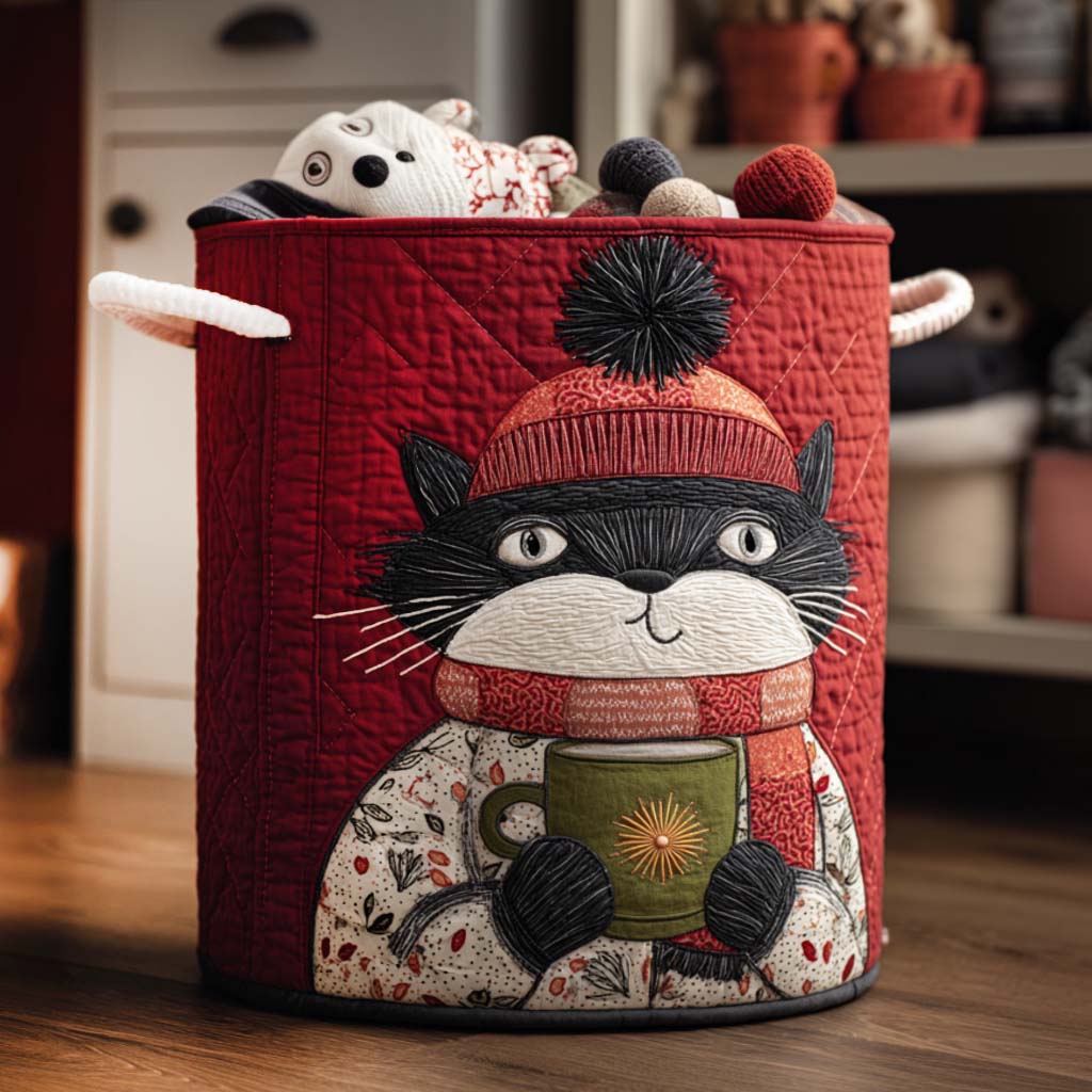 Winter Mug Quilted Laundry Basket Laundry Room Ideas Best Presents For Cat Lovers