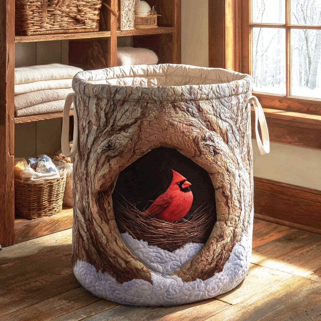 Winter Shelter Quilted Laundry Basket Unusual Laundry Basket Christmas Presents For Mom
