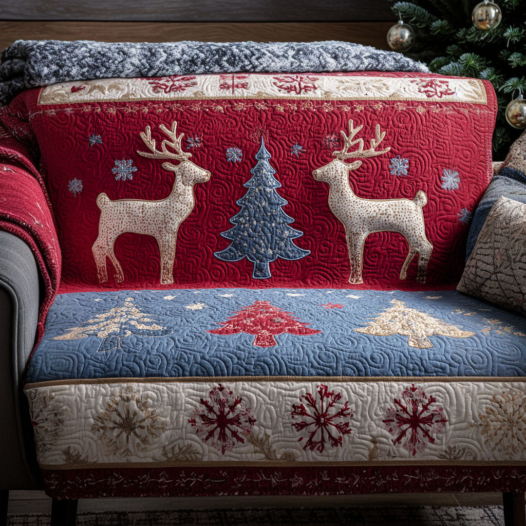 Wintertime Elegance Quilted Sofa Cover The Best Sofa Covers Xmas Presents For Mother In Law