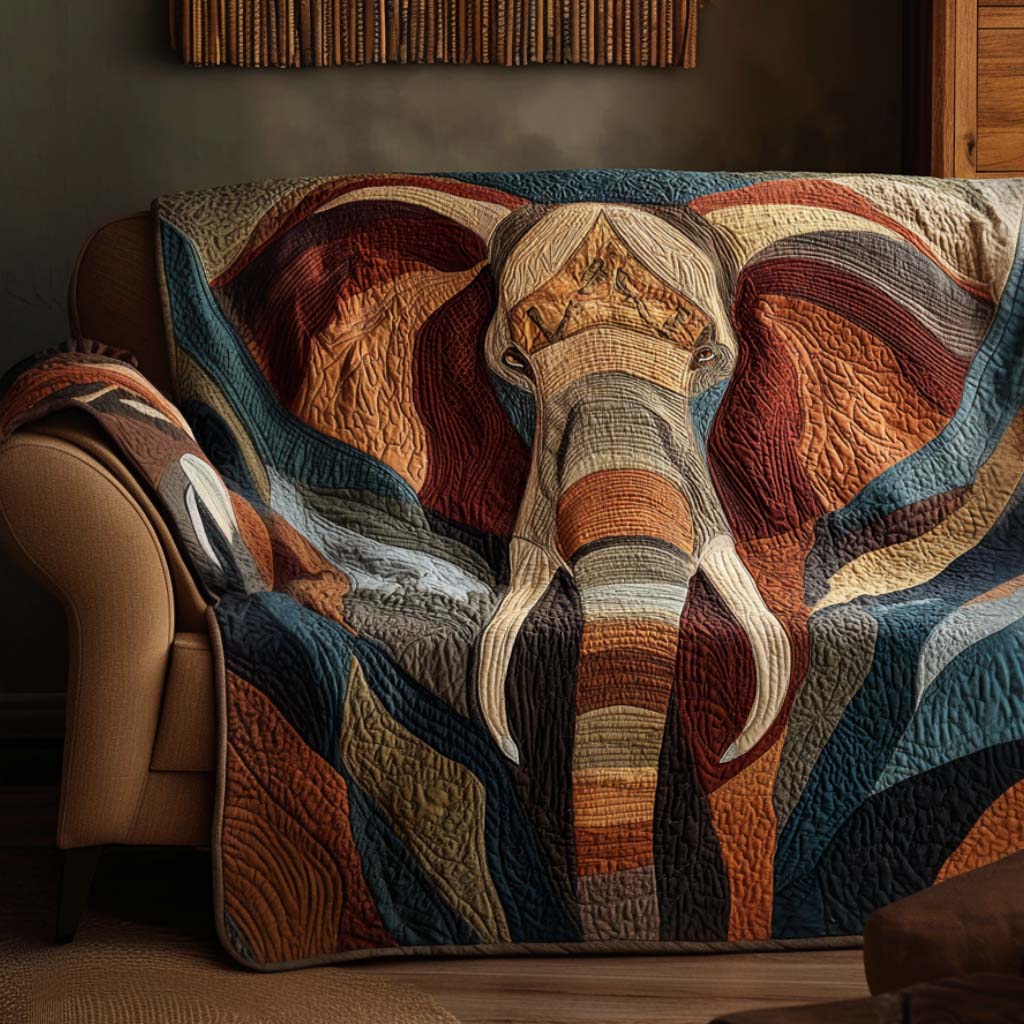 Wise Old Elephant Quilted Sofa Cover Best Couch Covers Gift For Elephant Lovers