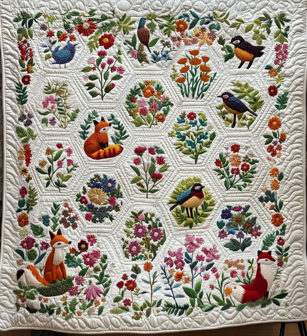 Woodland Whimsy Quilted Blanket Best King Sheet Set Dad Fathers Day Gifts