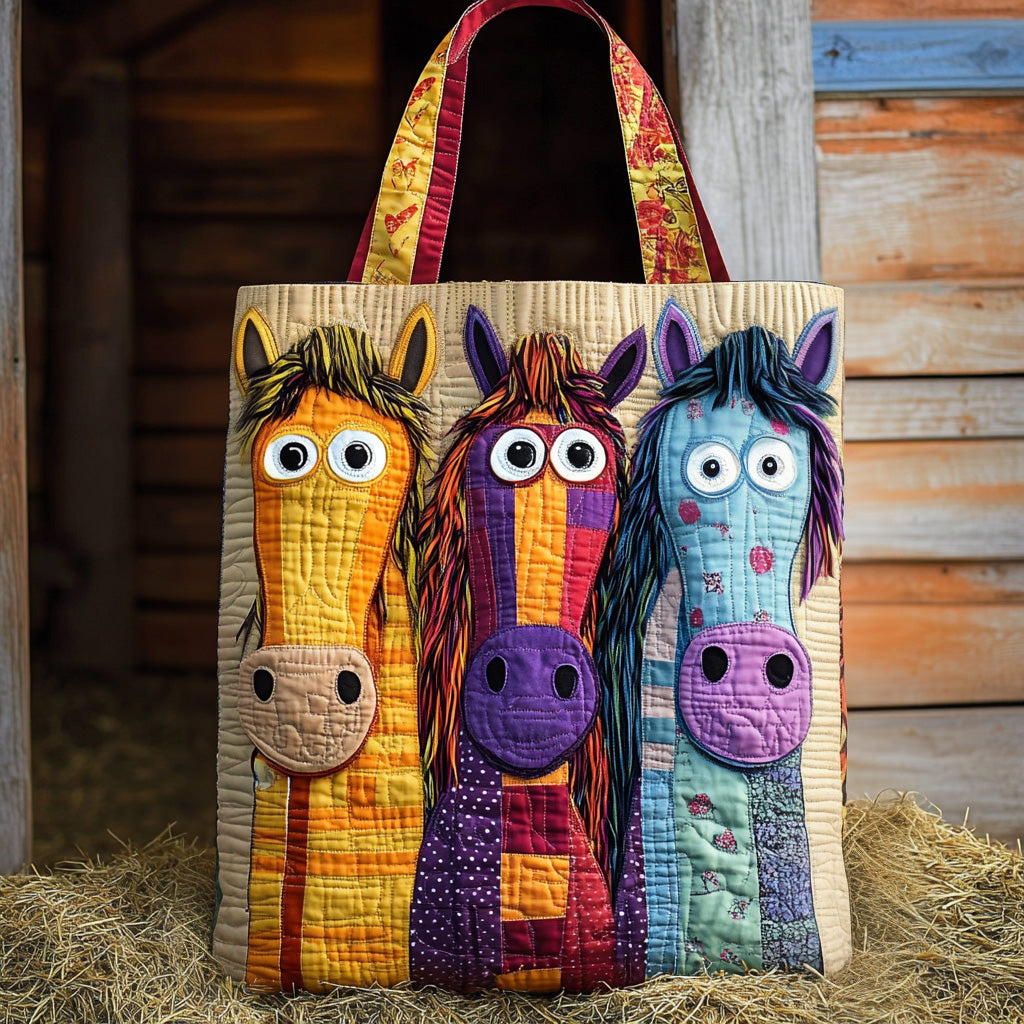 Yeehaw Vibes Quilted Tote Bag Handbag For Women Moms Day Gift