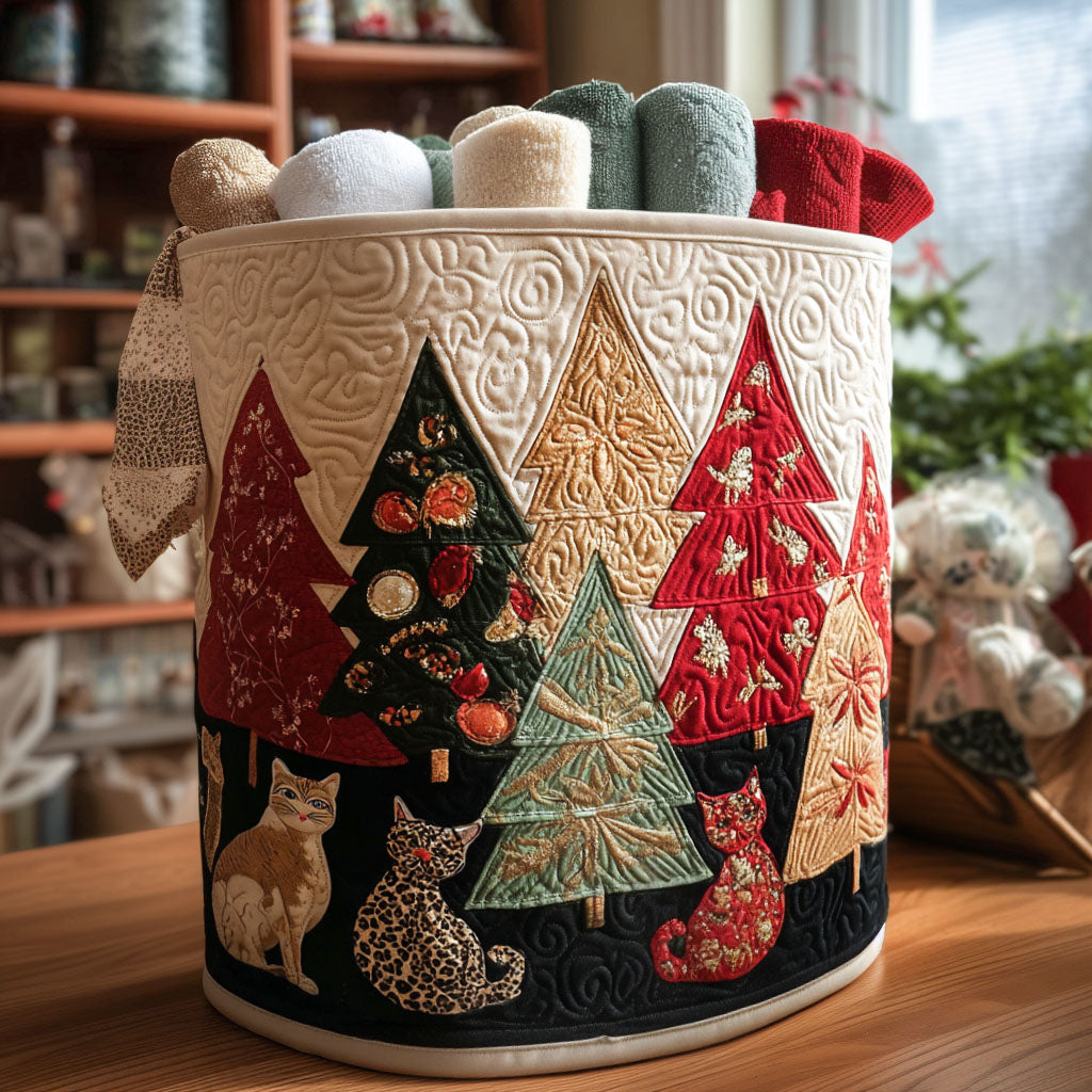 Yuletide Comfort Quilted Laundry Basket Laundry Room Ideas Great Housewarming Gifts
