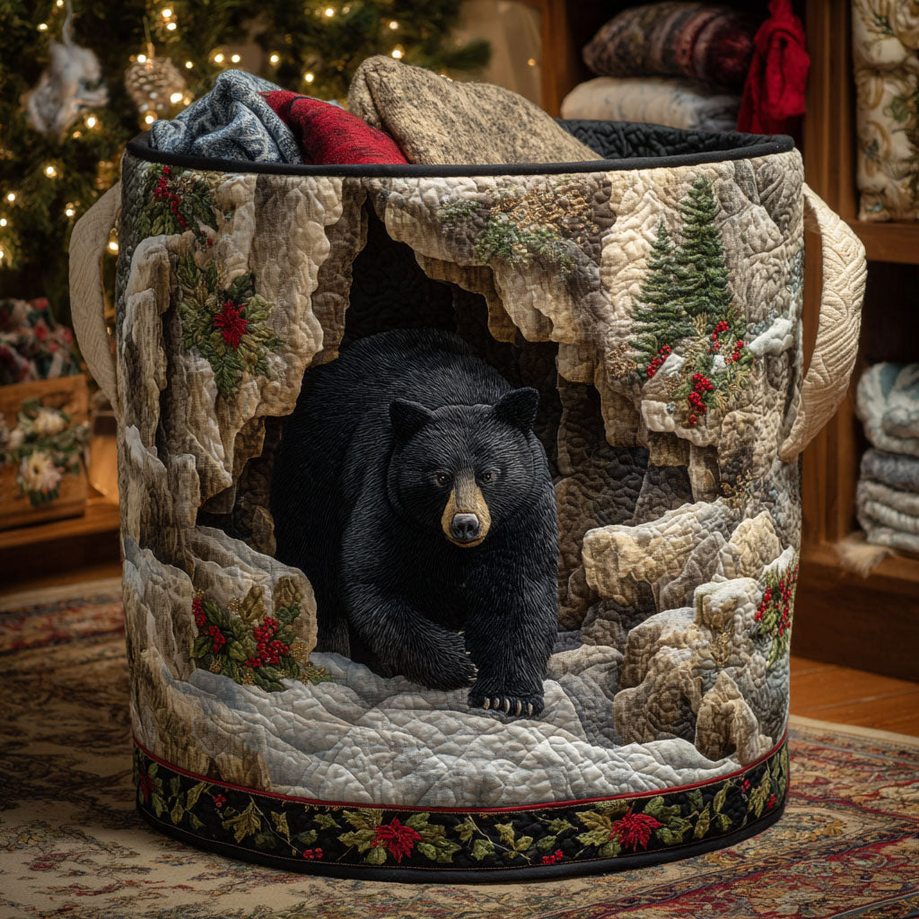 Yuletide Den Quilted Laundry Basket Clothes Basket Gifts To Get Your Mother In Law For Christmas