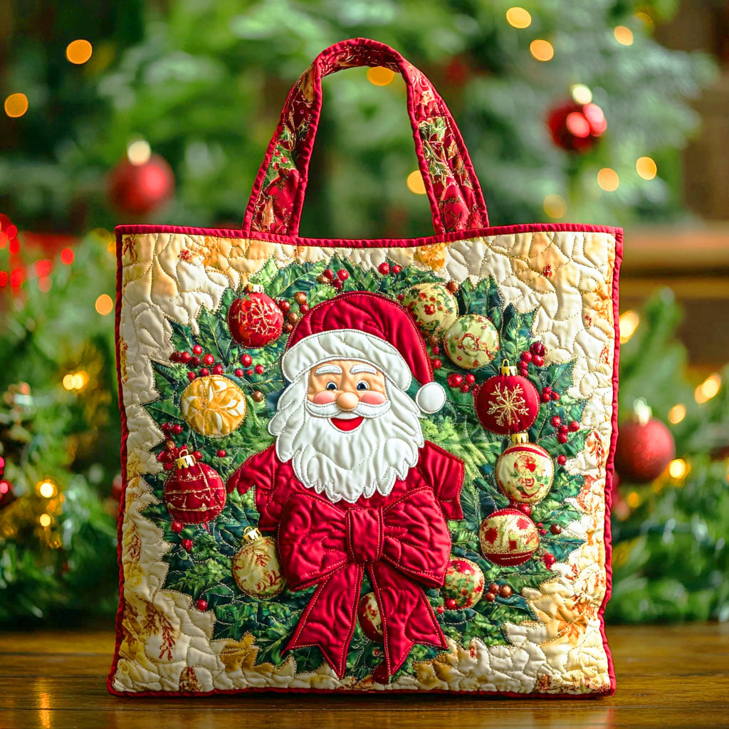 Yuletide Glow Quilted Tote Bag Most Popular Shoulder Bags Gifts For Mom From Daughter