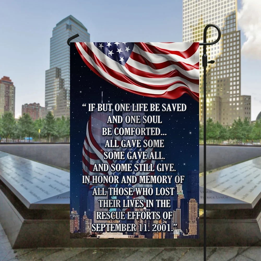 9 11 Memorial Patriot Day September 11th All Gave Some Some Gave All Flag 911 25th Anniversary Merch