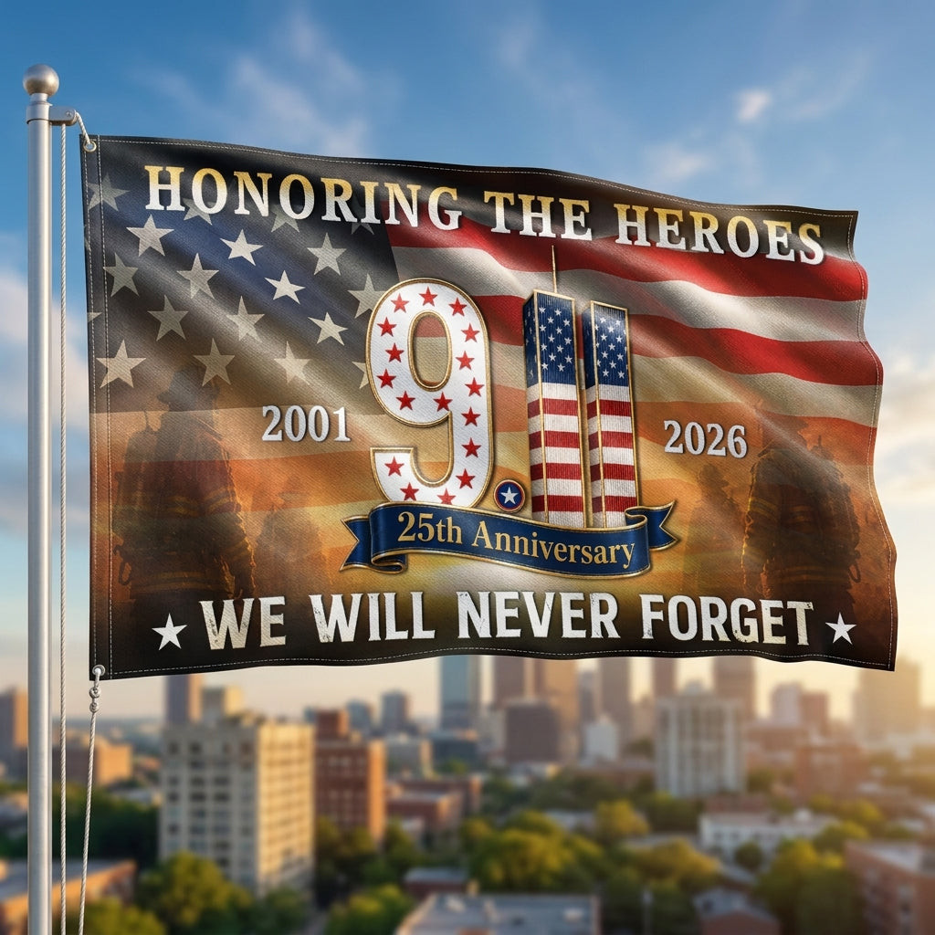 911 Honoring the Heroes We Will Never Forget Flag Remembrance Gifts To Honor Heroes