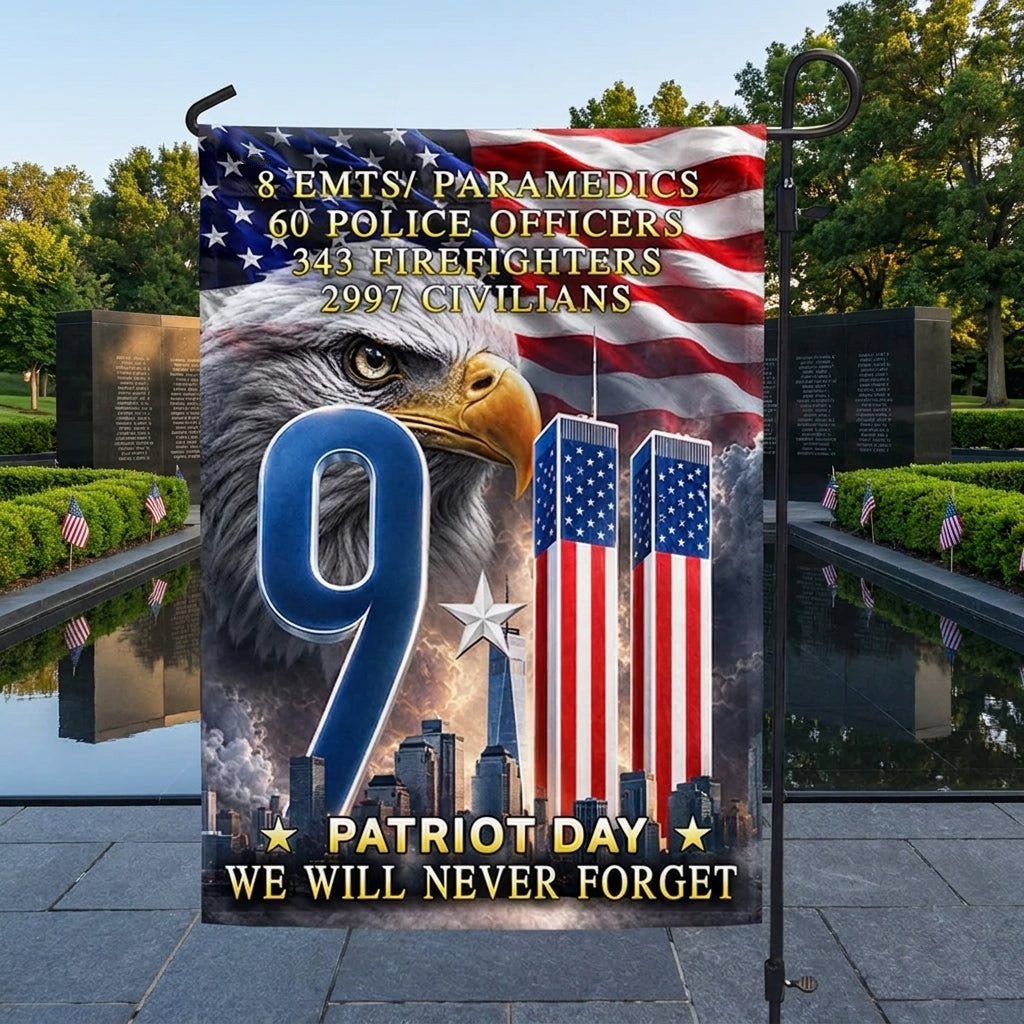 911 Memorial Flag Patriot Day We Will Never Forget Flag Gifts For Men And Women
