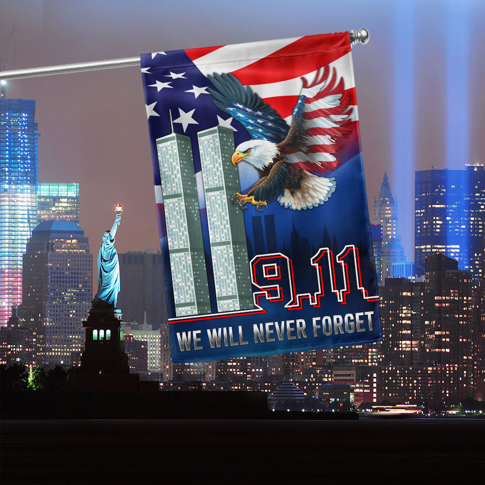 911 Patriot Day 9 11 September 11 Never Forget Flag Patriotic Memorial Gifts