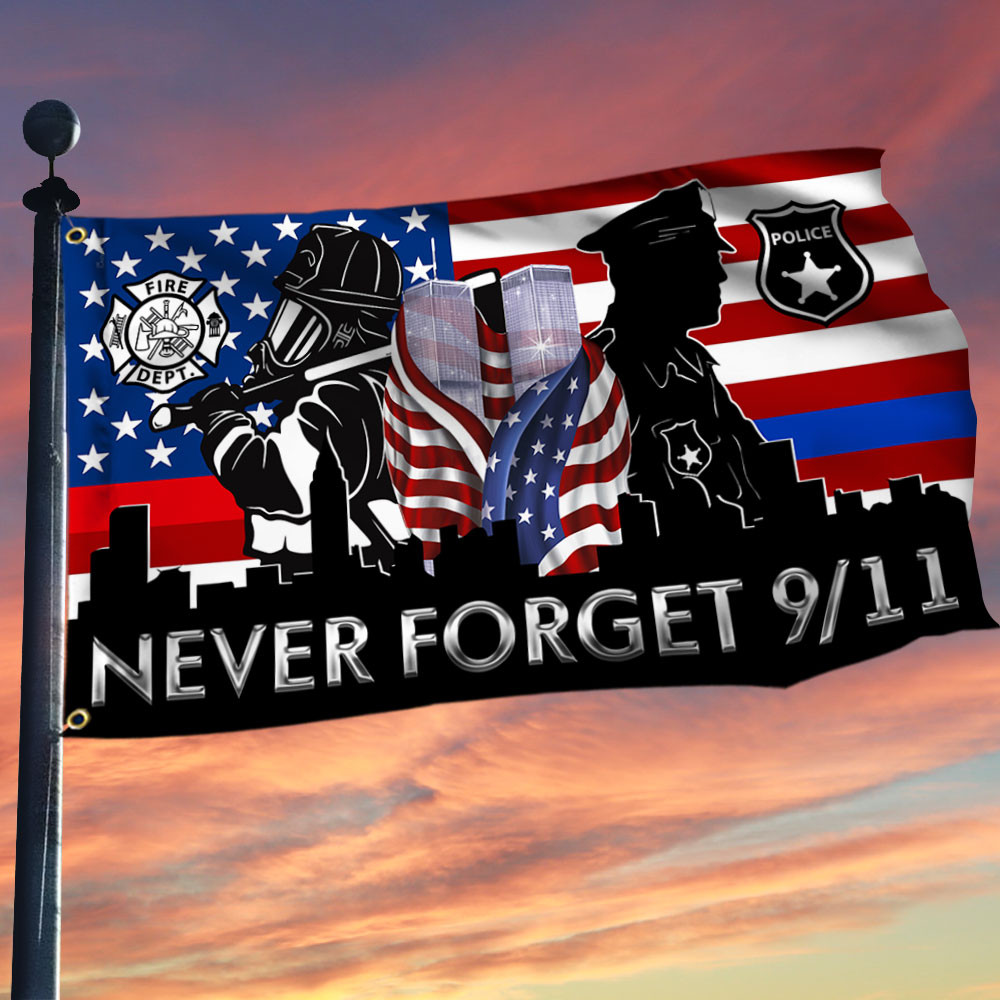 911 Patriot Day Grommet American Flag Remembrance Gifts To Honor The Fallen