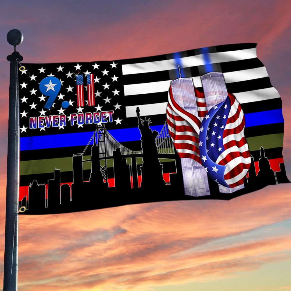 911 Patriot Day Grommet American Flag Tribute Gifts For Freedom Lovers
