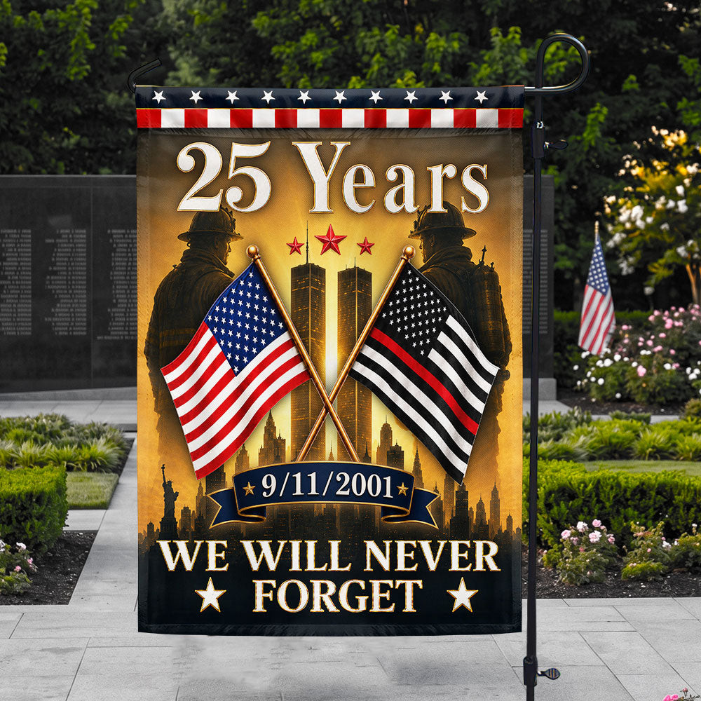 911 We Will Never Forget Flag September 11Th USA Patriotic Gifts For Friends